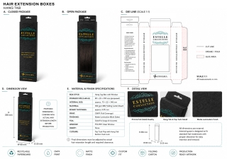 Hair Extension Boxes - BoxesMe NYC